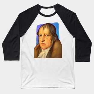 German Philosopher Georg Wilhelm Friedrich Hegel illustration Baseball T-Shirt